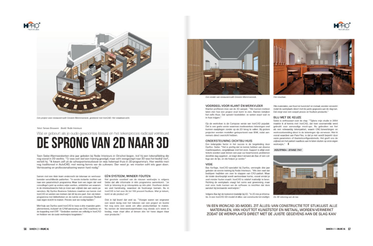 Redie in de spotlight met IronCAD
