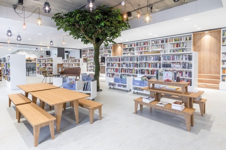 Creatieve multifunctionele ontmoetingsplaats